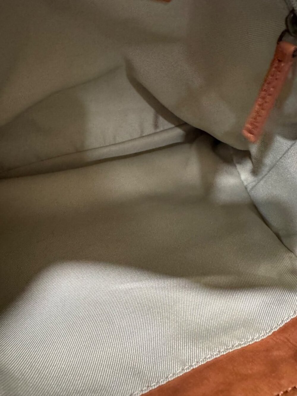 American Leather Co. Liberty Shopper Tote Bag Cognac Brown Genuine Leather - Picture 9 of 16